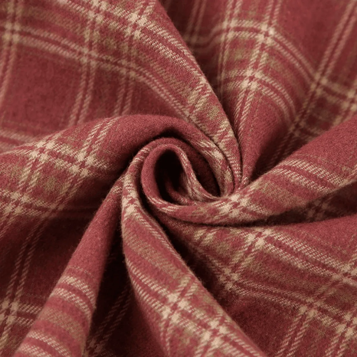 Red Plaid Shirt Women's