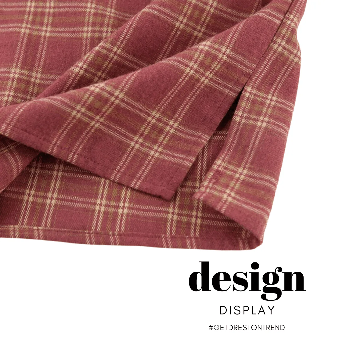 Red Plaid Shirt Women's