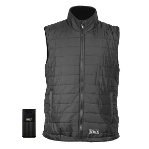 Sealey HG02KIT 5V Heated Puffy Gilet - 44" to 52" Chest with Power Bank 20Ah