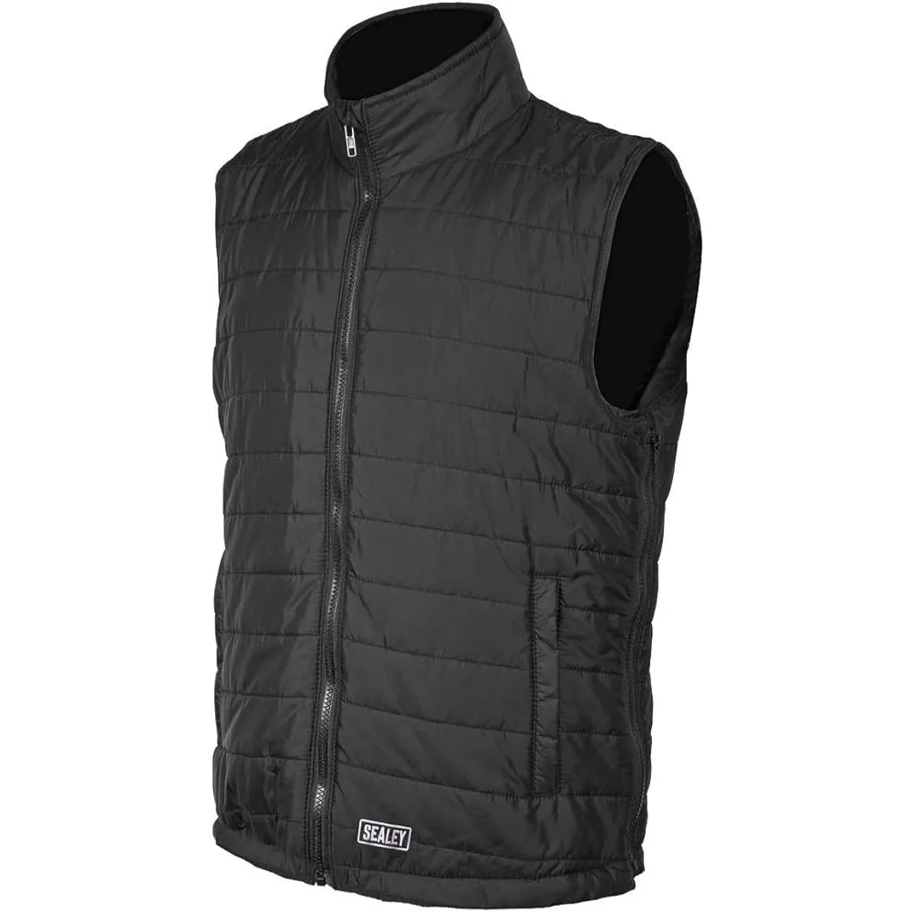 Sealey HG02KIT 5V Heated Puffy Gilet - 44" to 52" Chest with Power Bank 20Ah