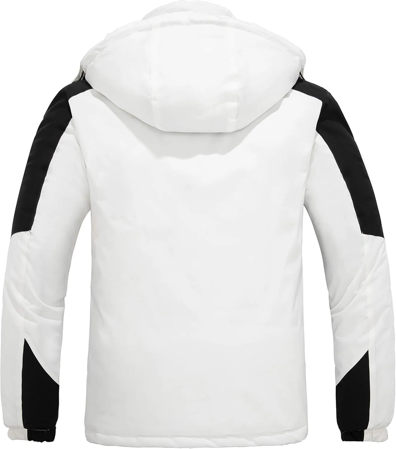 Skieer Men's Waterproof Ski Jacket Winter Snow Coat Windproof Snowboarding Jackets Warm Raincoat