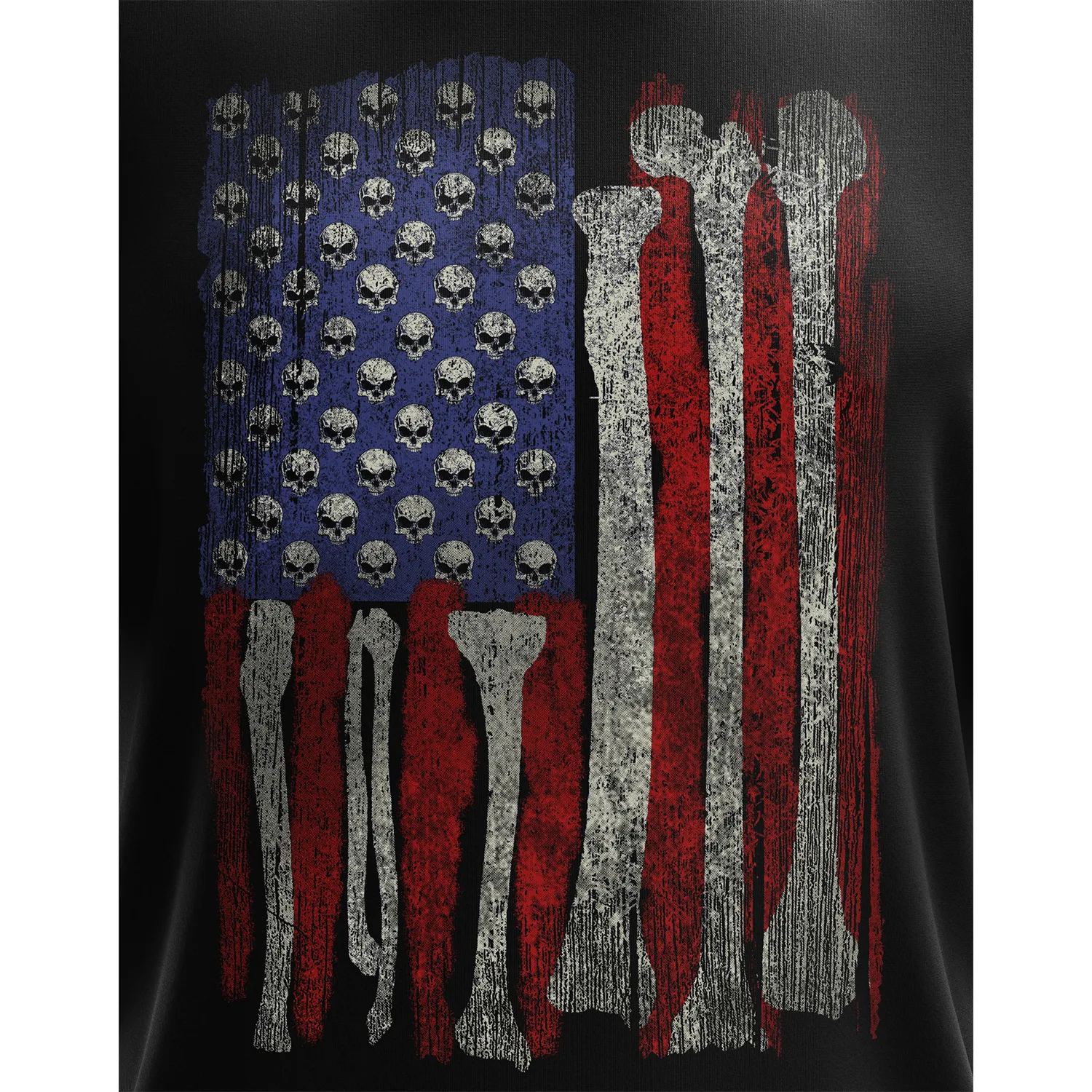 Skull Flag Short Sleeve Shirt