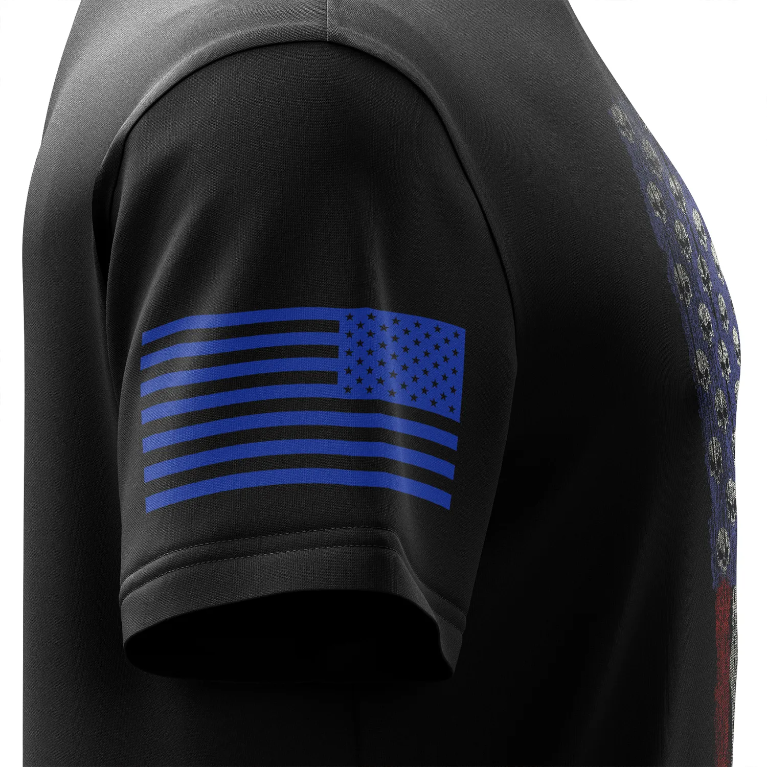Skull Flag Short Sleeve Shirt