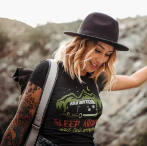 Sleep Around And Tell Everyone Camping Tee (Wholesale)