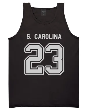 Sport Style South Carolina 23 Team State Jersey Mens Tank Top