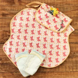 Spring Flutters Diaper Clutch