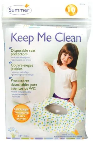 Summer Infant, Keep Me Clean, Disposable Seat Protectors, 10 Seat Protectors