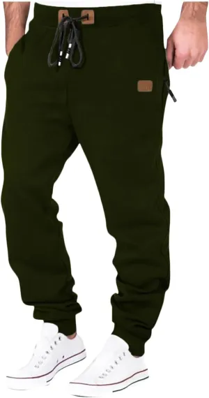 Sweatpants for Men Big and Tall Baggy Relaxed Fit Joggers Casual Athletic Gym Sweat Pants Fashion Workout Cargo Pants