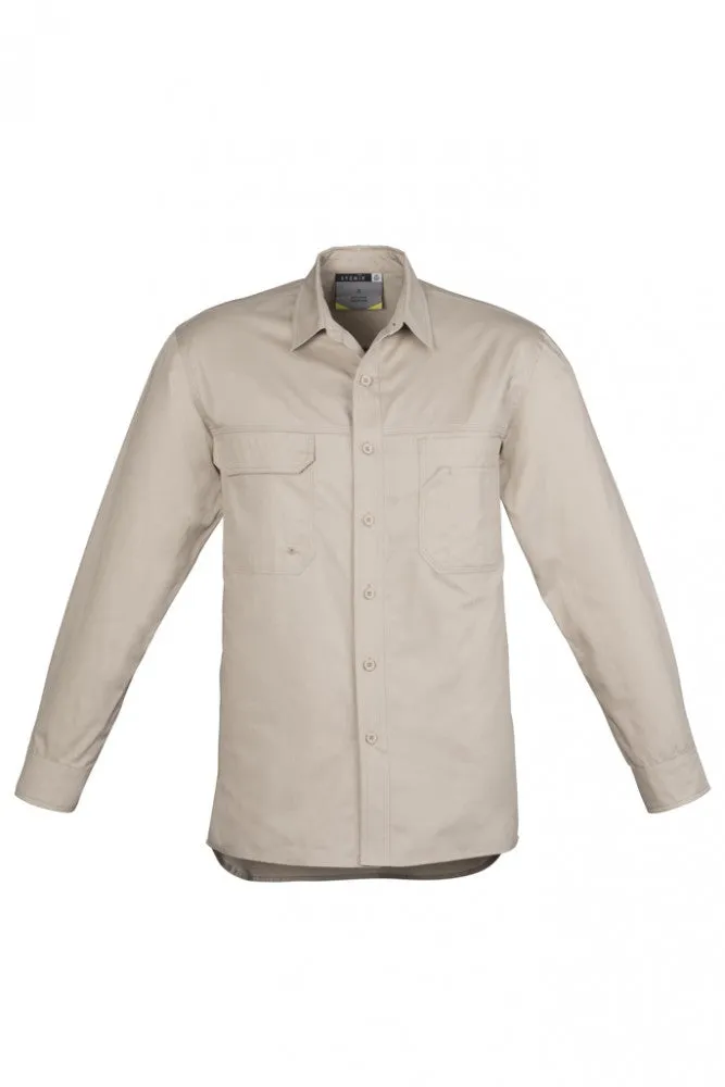Syzmik Men's Lightweight Tradie L/S Shirt