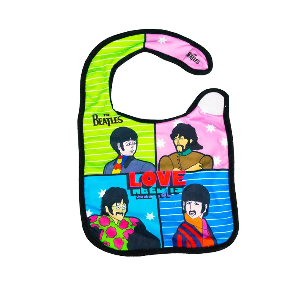 The Beatles ' Love ' Bibs 2 Pack