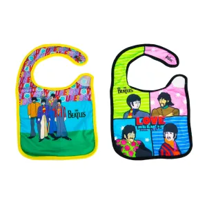 The Beatles ' Love ' Bibs 2 Pack