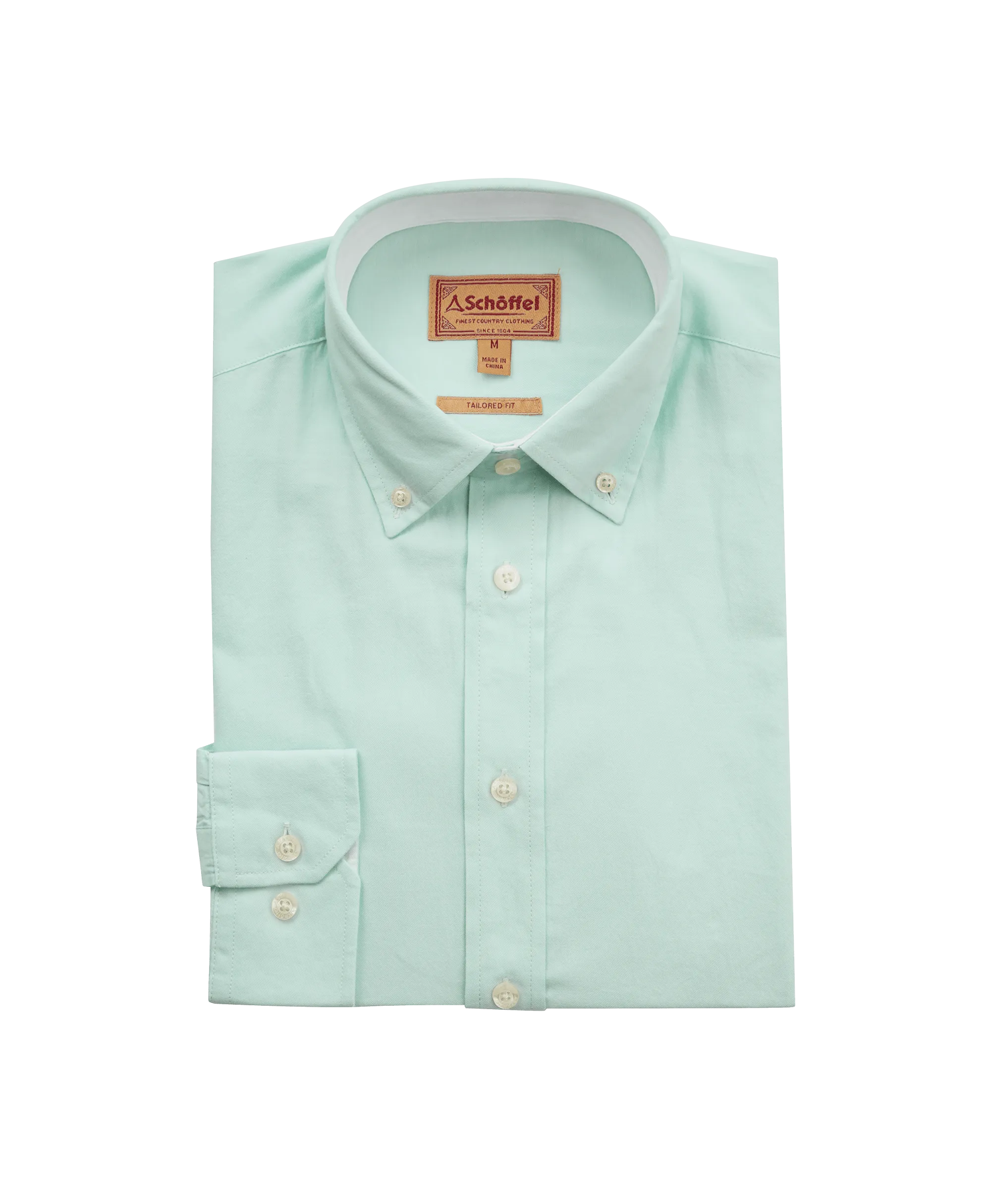 Titchwell Tailored Shirt - Pale Mint