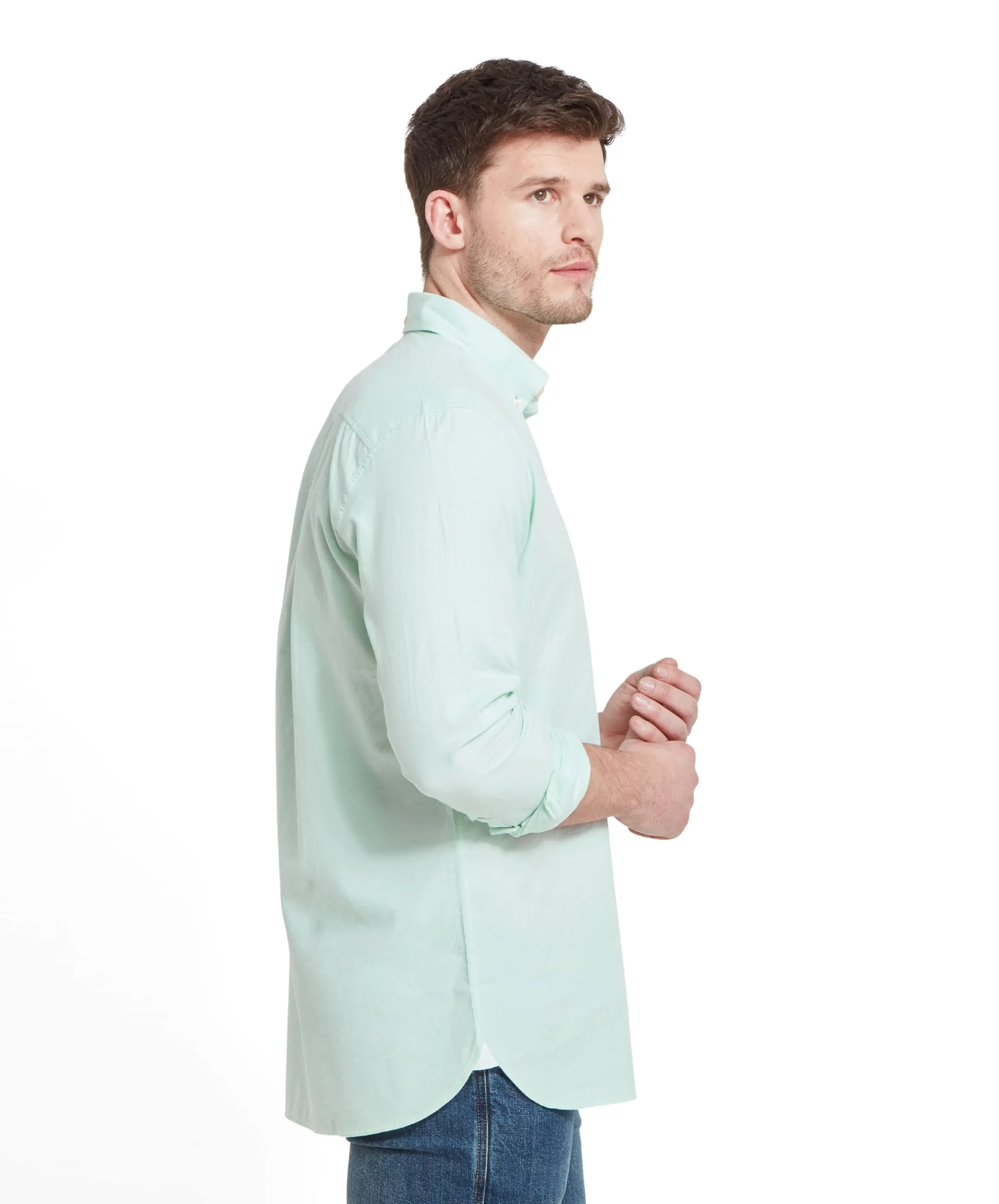 Titchwell Tailored Shirt - Pale Mint