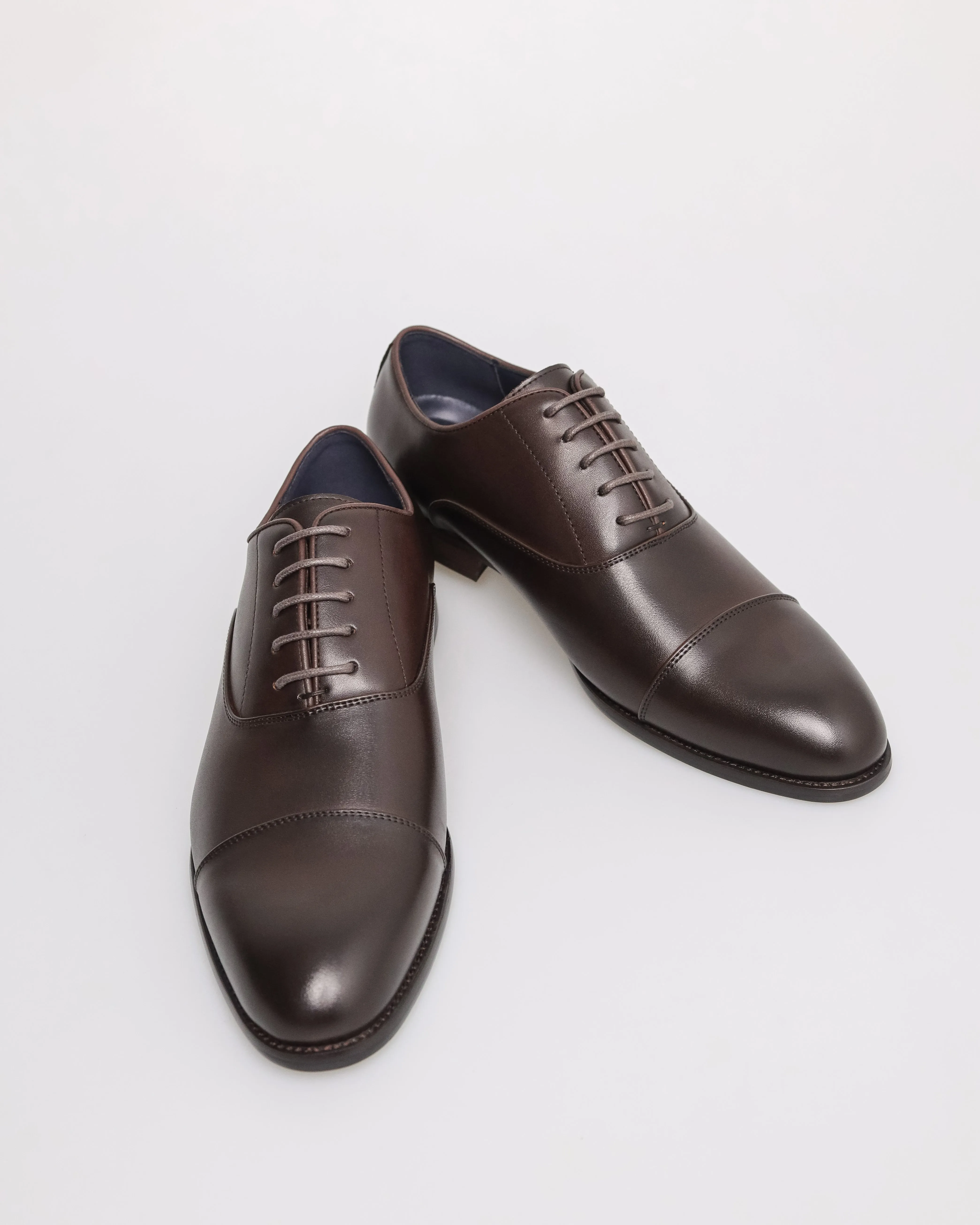 Tomaz F400 Men's Cap Toe Oxford (Coffee)