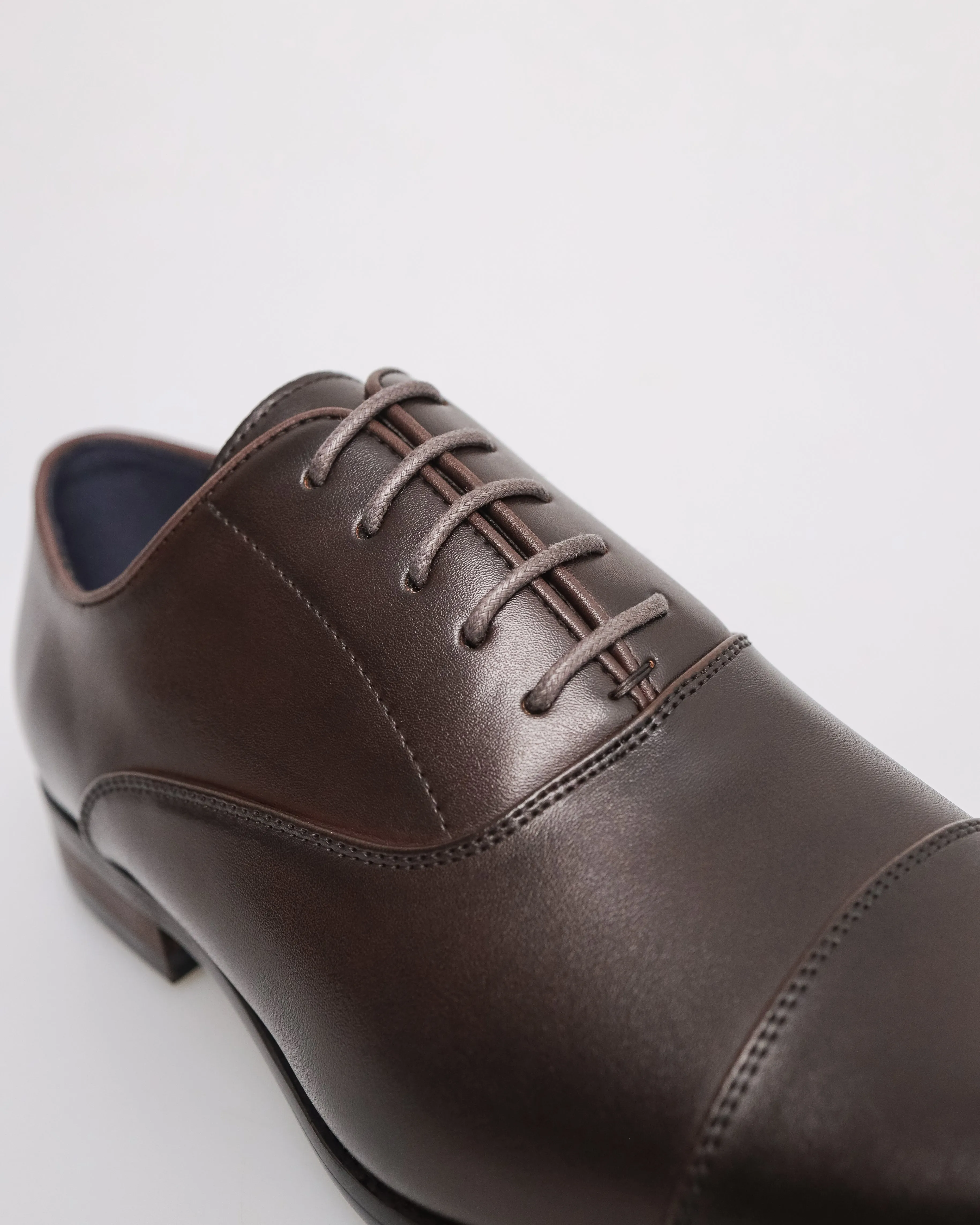 Tomaz F400 Men's Cap Toe Oxford (Coffee)