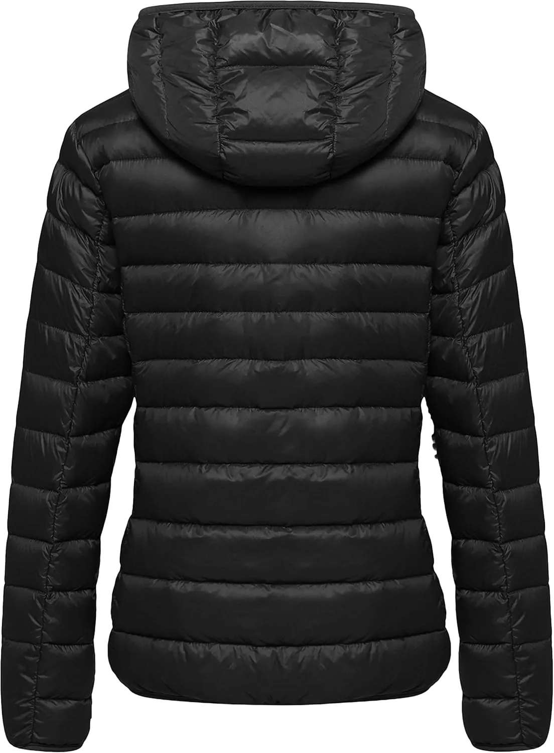 Wantdo Women's Hooded Packable Ultra Light Weight Short Down Jacket