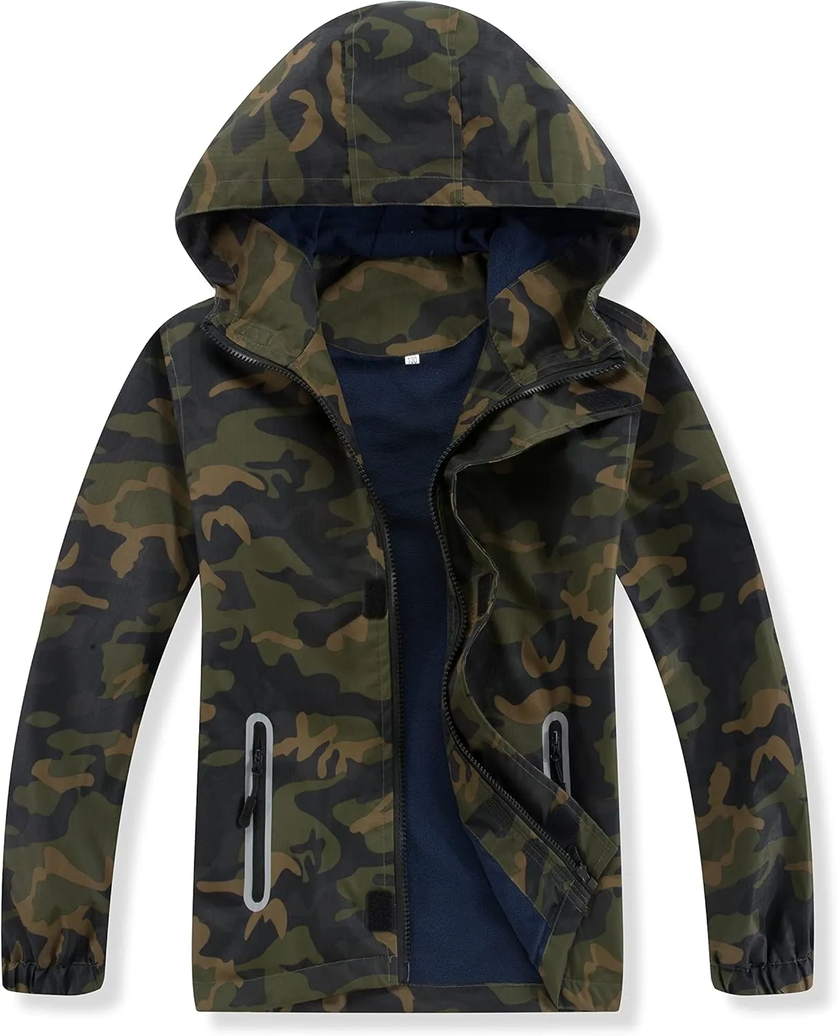 Waterproof Kids Rain Jackets With Hood,Lightweight Toddler Raincoat For Boys GirlsKids Clothes Windbreaker Jacket