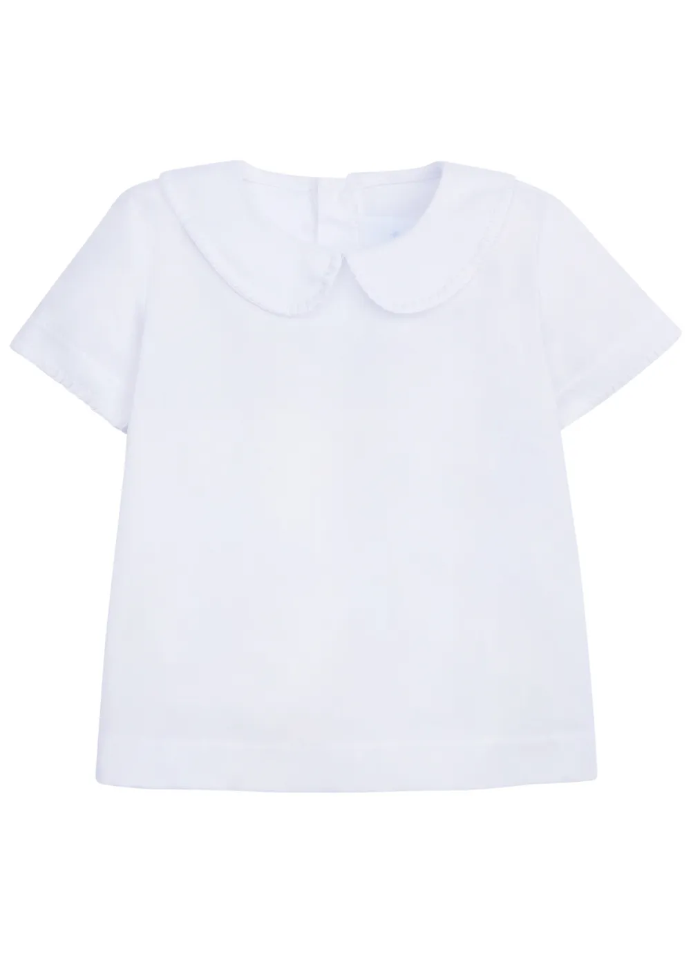 Whipstitch Day Shirt - Solid White