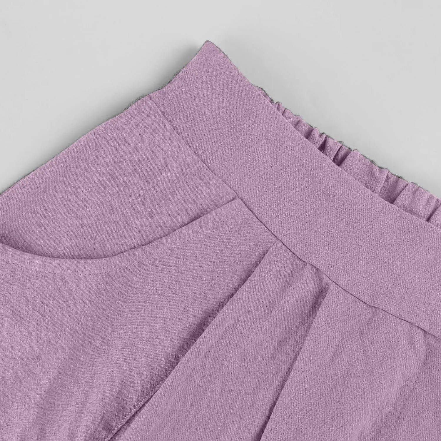 Womens A Line Midi Skirt Vintage Front Button Swing Skirt Summer Casual High Waisted Pleated Midi Skirt with Pockets