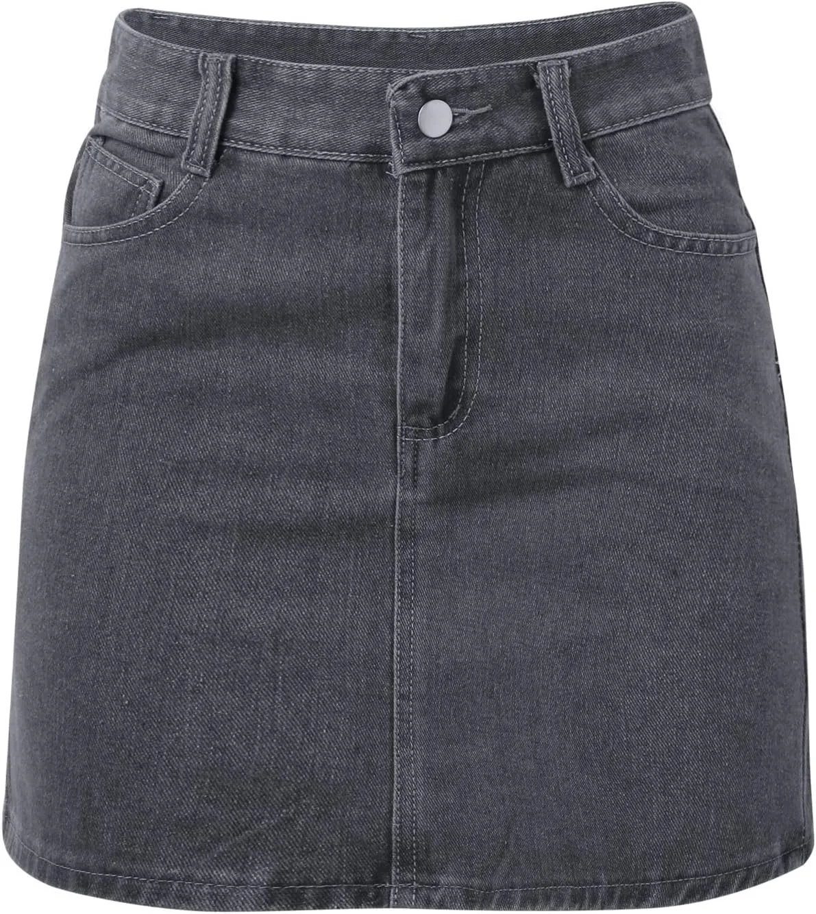 Womens Denim Skirts Trendy High Waisted Casual Stretchy Baggy Teen Girls Summer Slim Fit Y2k Relaxed Fit Jean Shorts