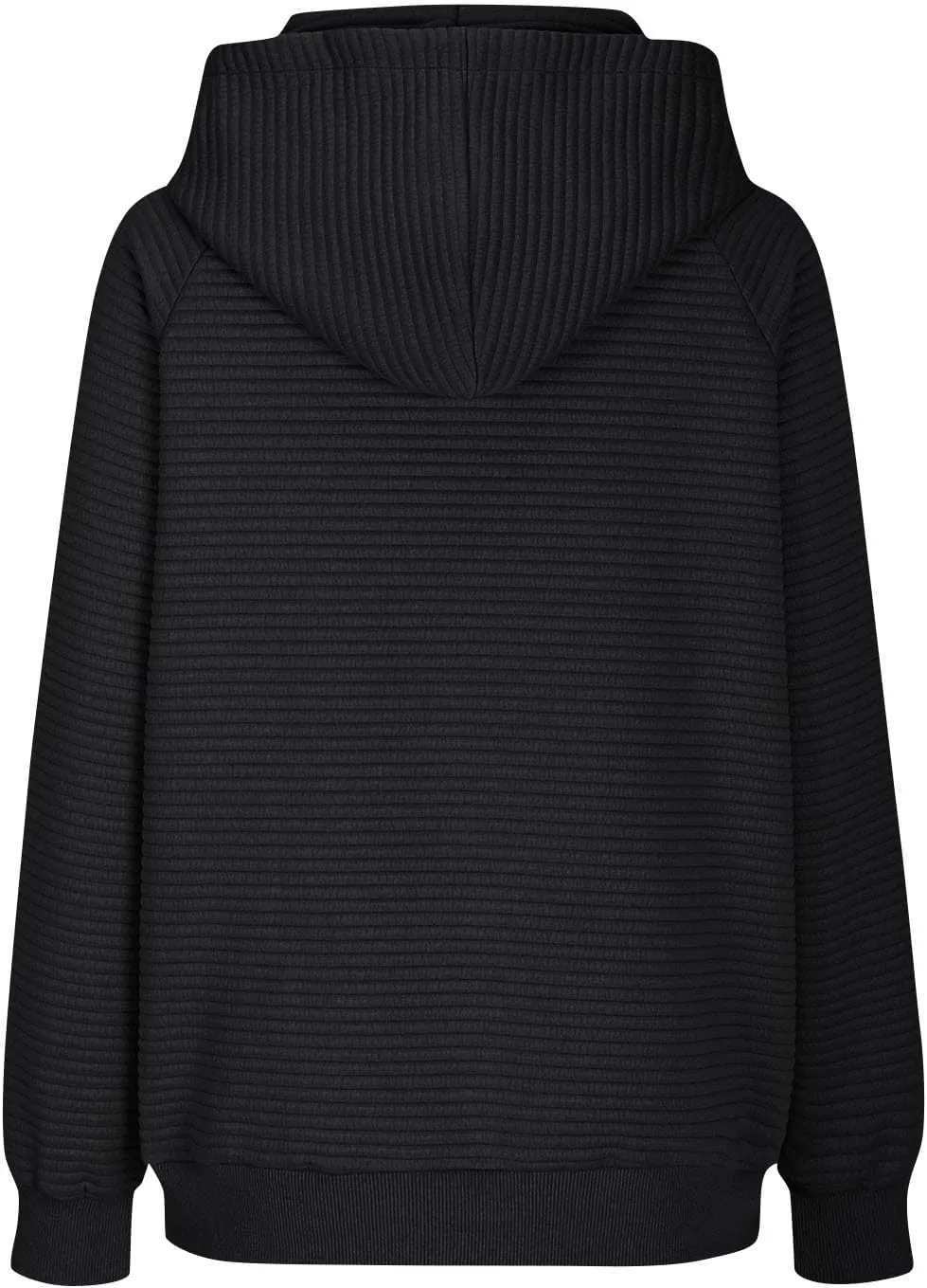 Womens Hoodies Loose Fleece Long Sleeve Hooded Sweatshirts Casual Comfy Crew Neck Pullover Top with Pockets