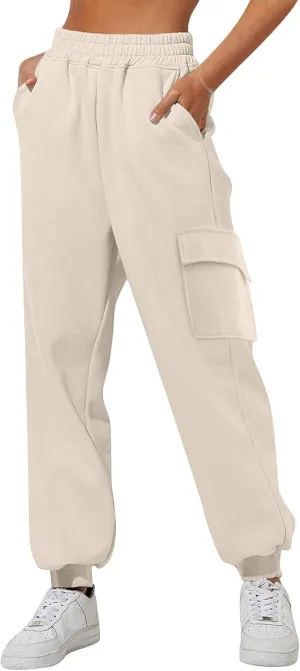 Women's Linen Summer Fashion Palazzo Pants High Waist Stretchy Straight Loose Fit Palazzo Pants Travel