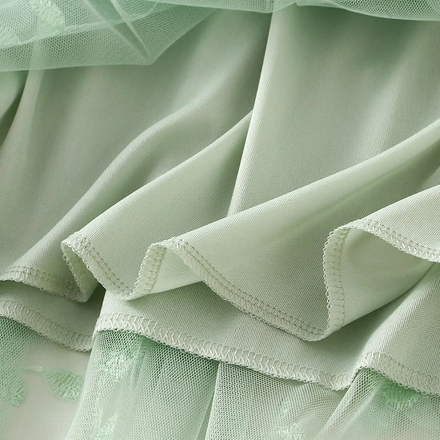 Women's Midi Tulle Skirt Elastic Waist Plus Size Mesh Formal Prom Party Tutu Skirt A Line Long Skirt