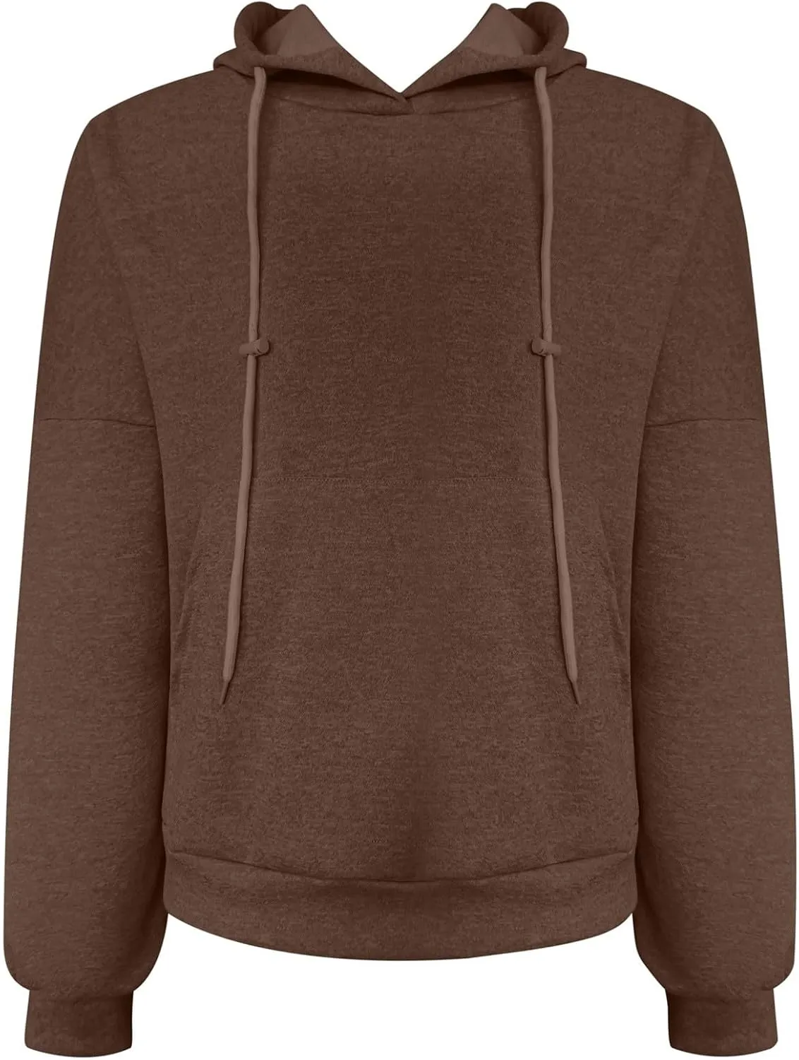 Womens Oversized Hoodies Long Sleeve Sweatshirt Casual Solid Sweaters Comfy Fall Outfits Teen Girls Preppy