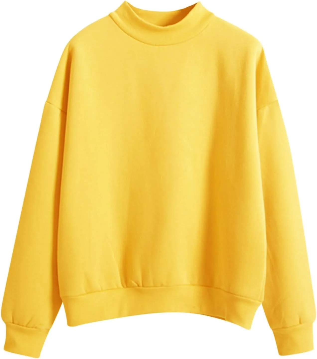 Womens Oversized Sweatshirts Hoodies Fleece Crew Neck Pullover Sweaters Casual Comfy Fall Fashion Outfits Clothes