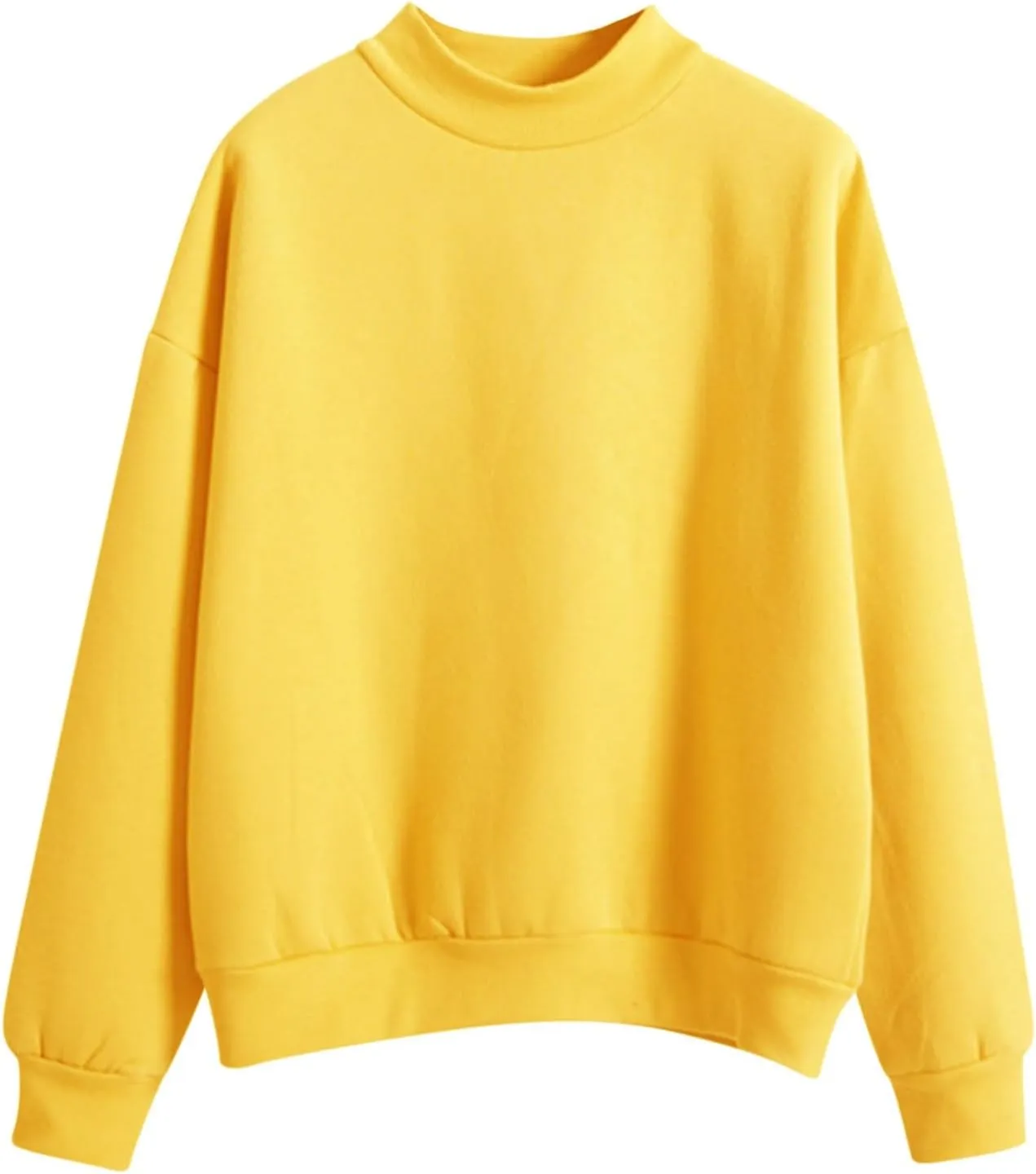 Womens Oversized Sweatshirts Hoodies Fleece Crew Neck Pullover Sweaters Casual Comfy Fall Fashion Outfits Clothes