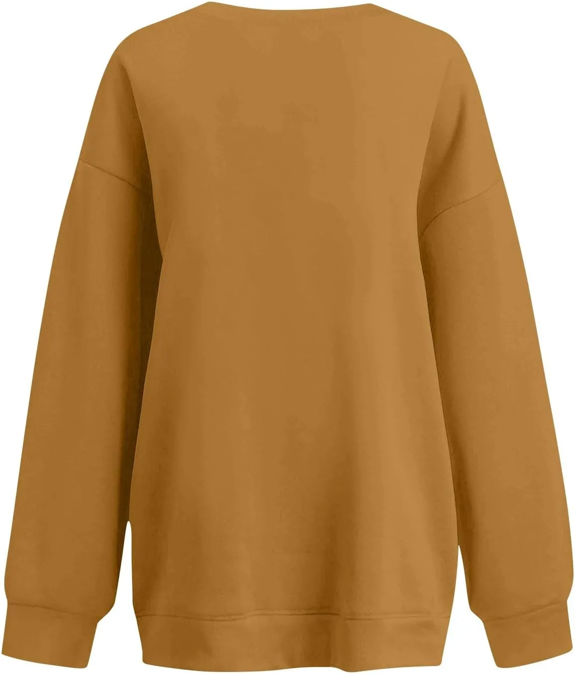 Womens Oversized Sweatshirts Long Sleeve Crewneck Hoodie Casual Comfy Pullover Sweaters Trendy Fall Clothes