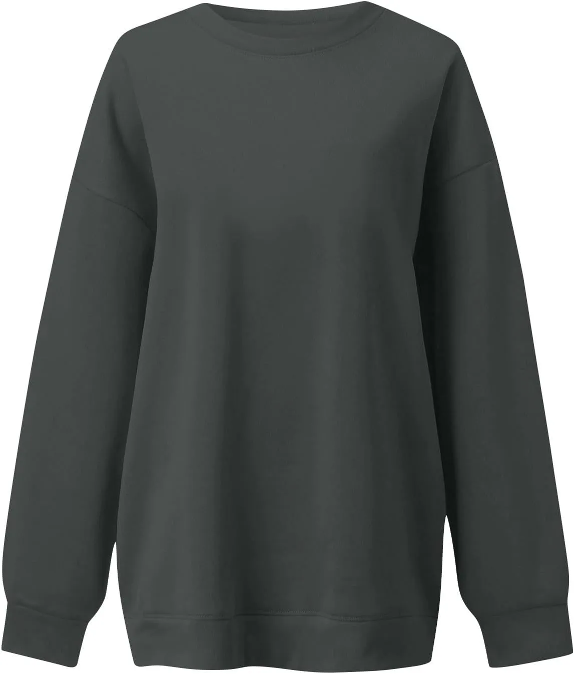 Womens Oversized Sweatshirts Long Sleeve Crewneck Hoodie Casual Comfy Pullover Sweaters Trendy Fall Clothes