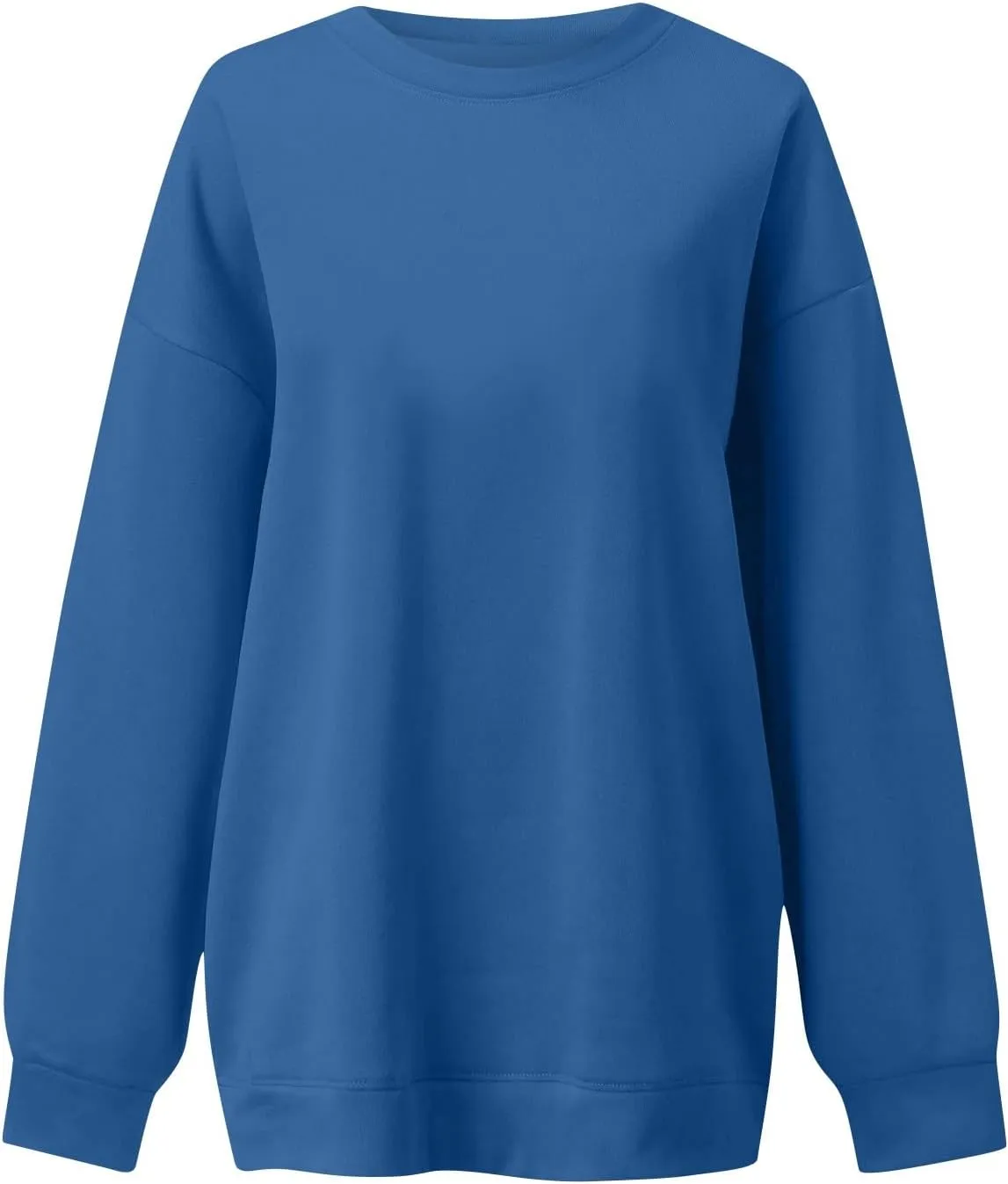 Womens Oversized Sweatshirts Long Sleeve Crewneck Hoodie Casual Comfy Pullover Sweaters Trendy Fall Clothes