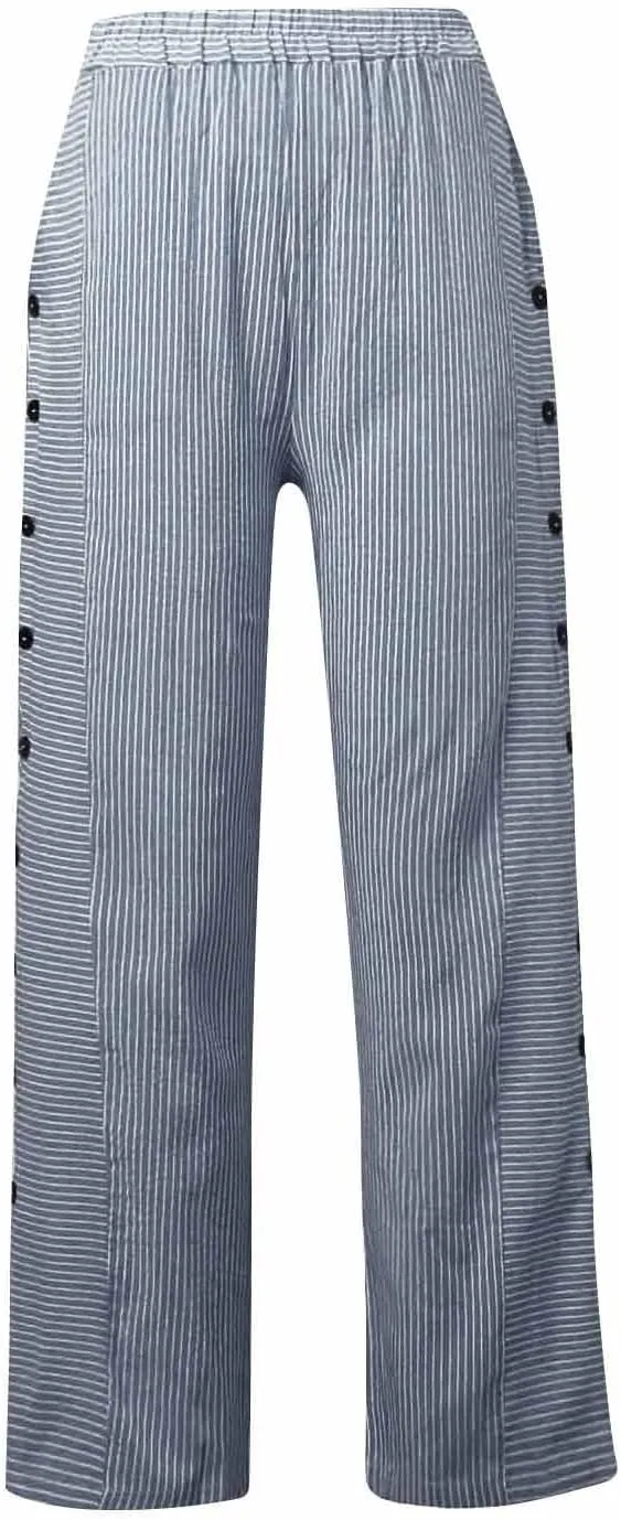 Womens Pants, Casual Pants Peasant Print Straight Leg Linen Drawstring Stretchy High