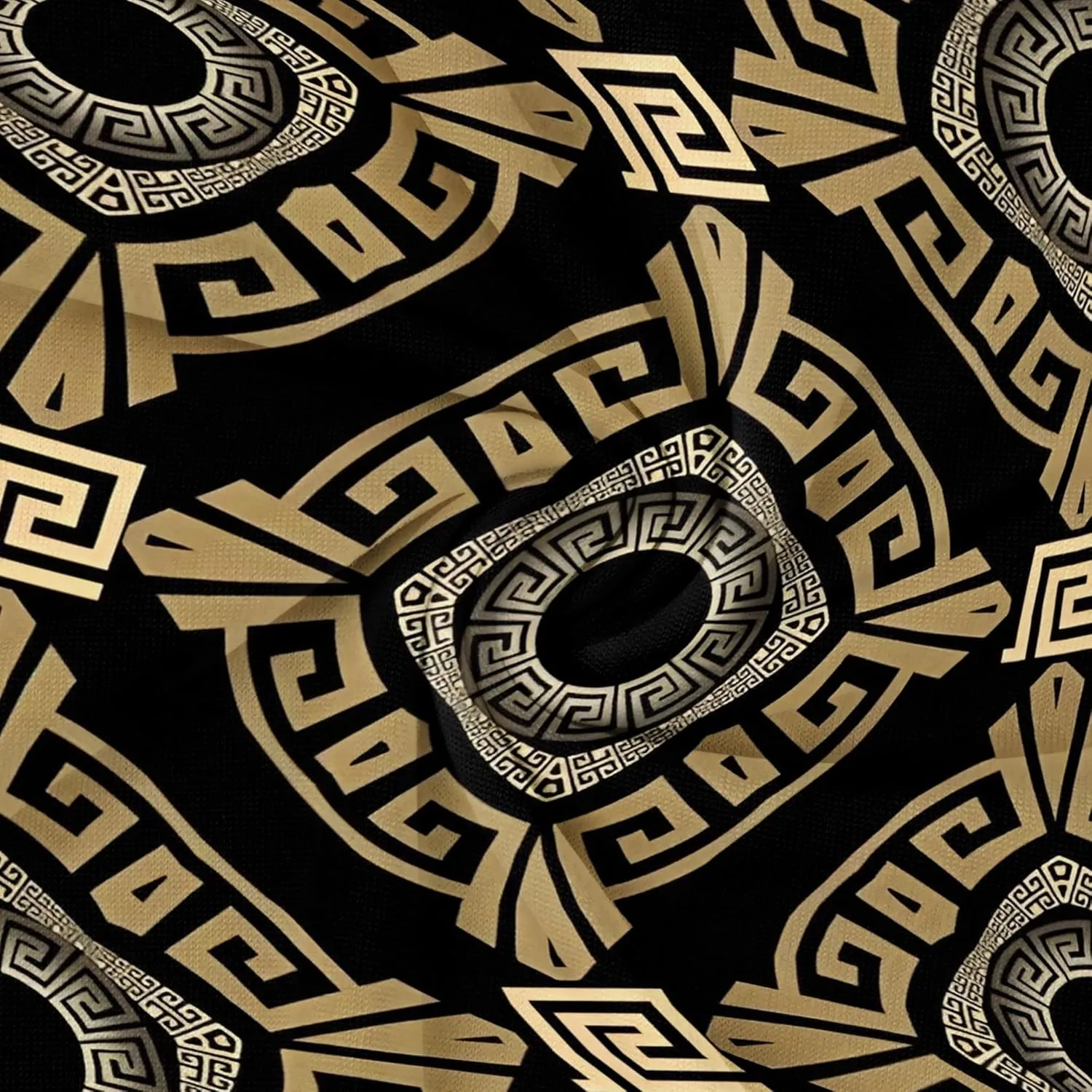 Women's Plus Size Maxi Dress African Art Pattern Print Flowing Dress Summer Sexy V Neck 3/4 Sleeve Dress with Belt