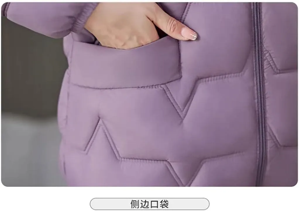 Women's Winter Thin Warm Cotton Coats Short Down Cotton Jacket Clothing Cotton-Padded Outwear Female Puffer Jackets