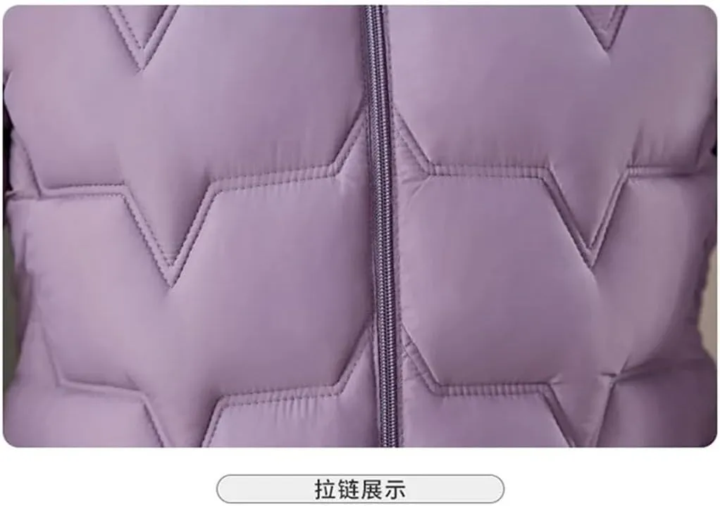 Women's Winter Thin Warm Cotton Coats Short Down Cotton Jacket Clothing Cotton-Padded Outwear Female Puffer Jackets