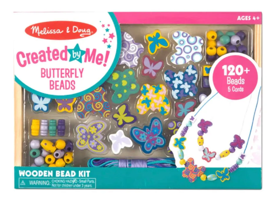 Wooden Beads 120 Pieces-Melissa and Doug-Created By Me
