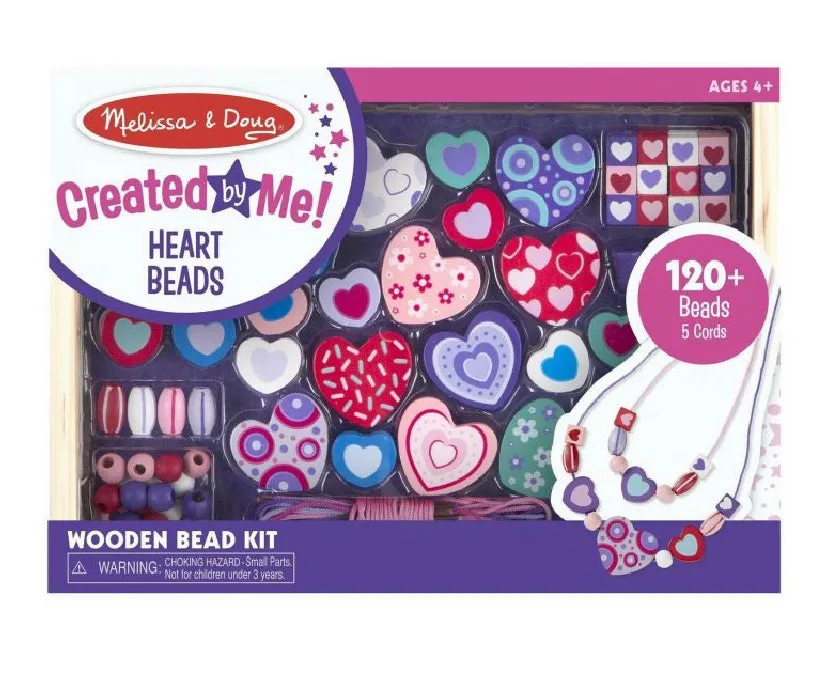 Wooden Beads 120 Pieces-Melissa and Doug-Created By Me