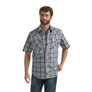 Wrangler Men's Retro Plaid Green Shirt